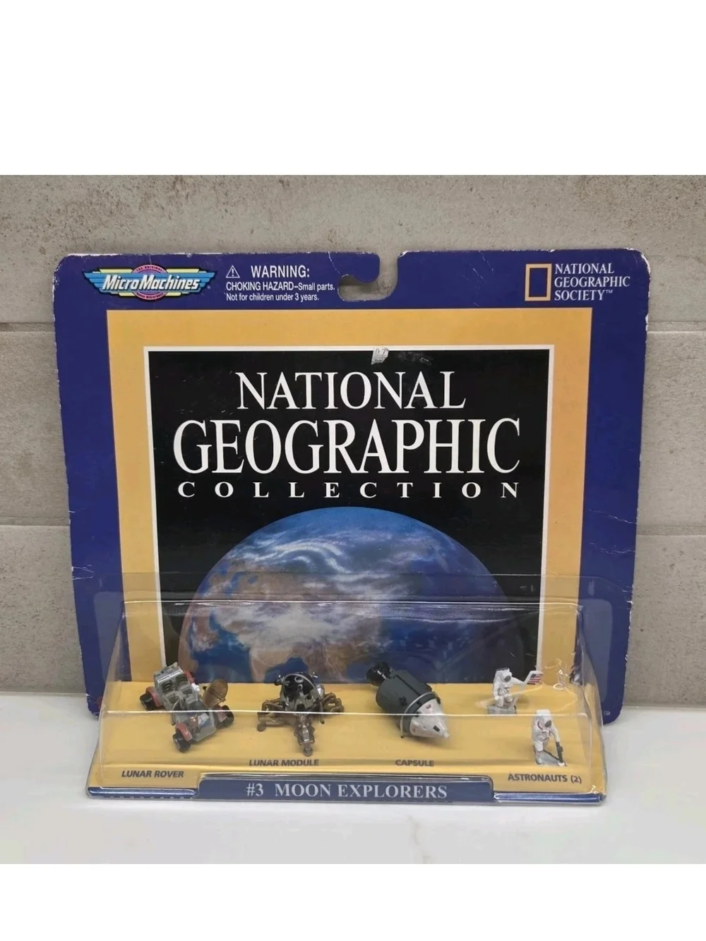 Micro Machines National Geographic Collection #3 Moon Explorers 1997